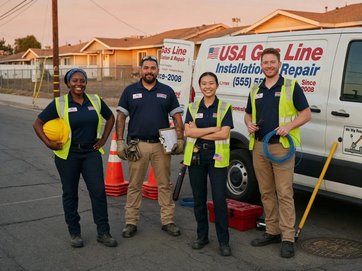 Gas Line Installation company in China Spring, TX
